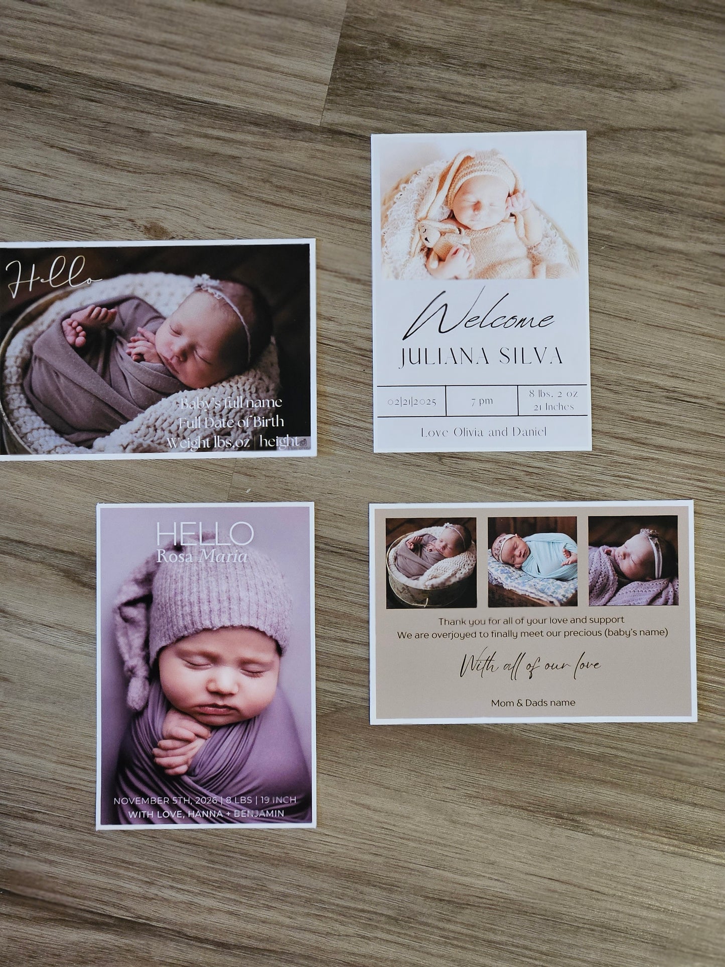 Birth Announcement Magnets