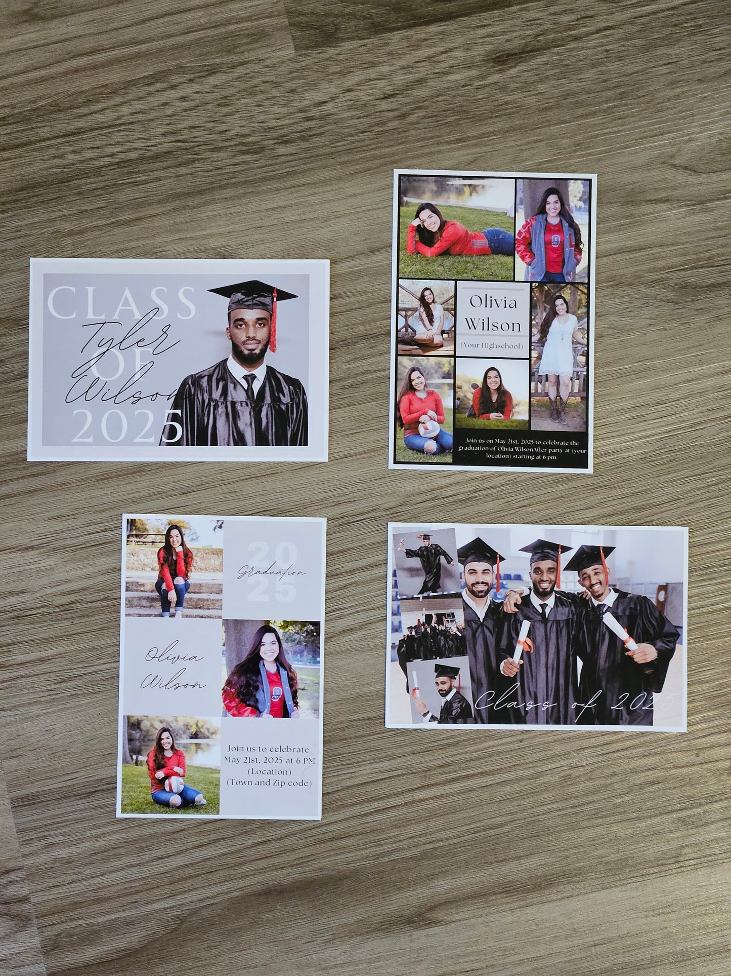 Graduation Announcement Magnets