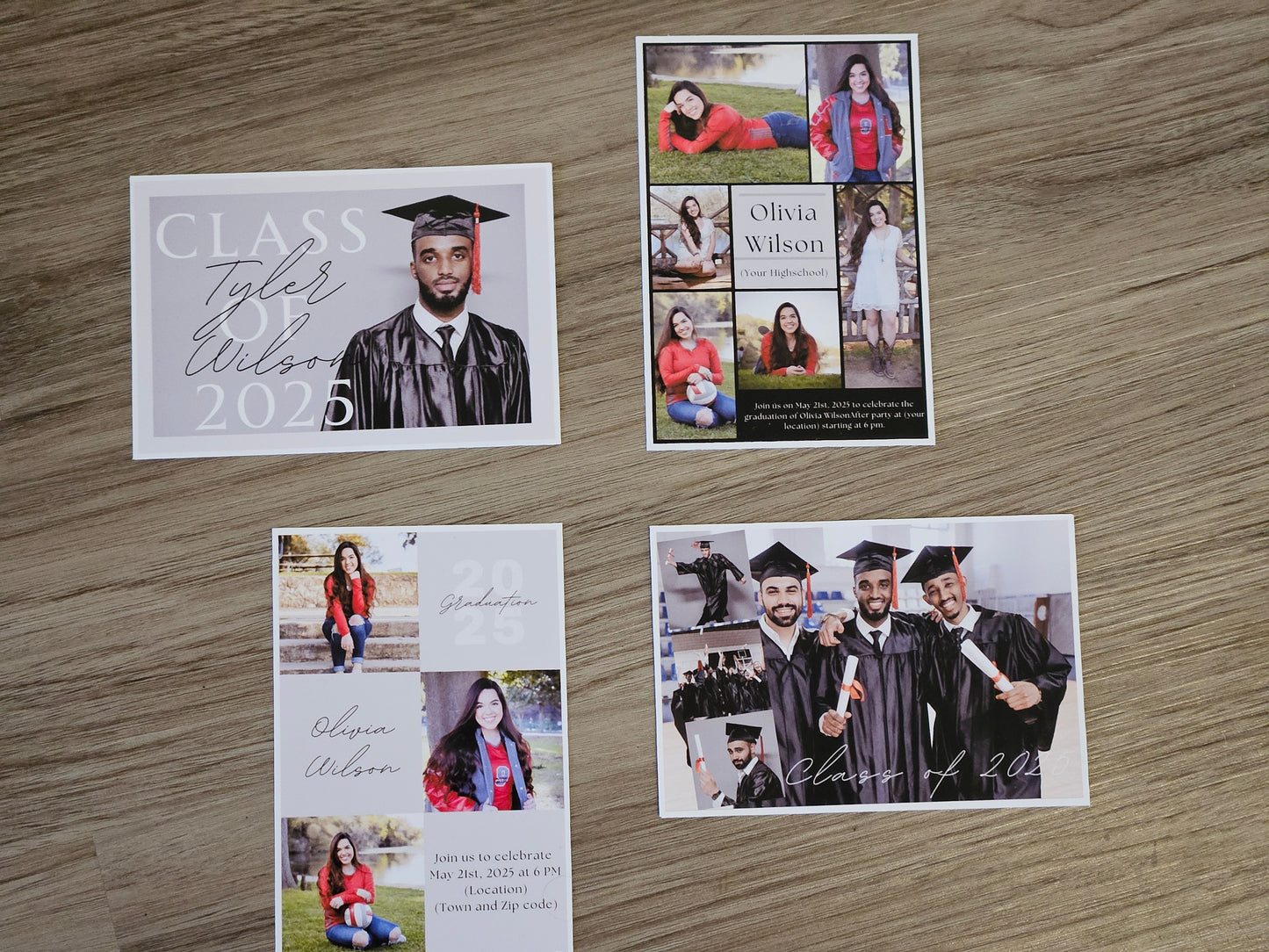 Graduation Announcement Magnets