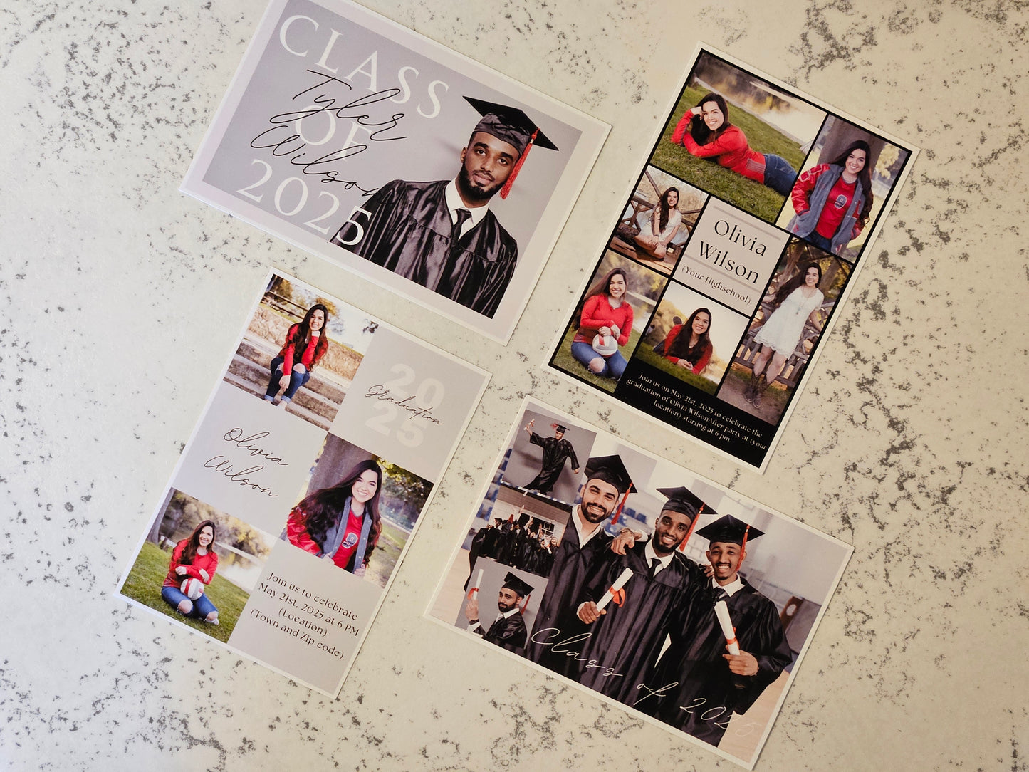 Graduation Announcement Magnets